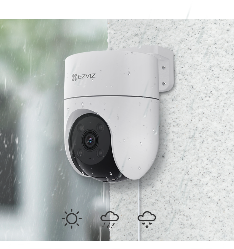 EZVIZ CS-H8C 2MP 4mm Wifi Dış Ortam PT Kamera Siren ve Flaş Işığı