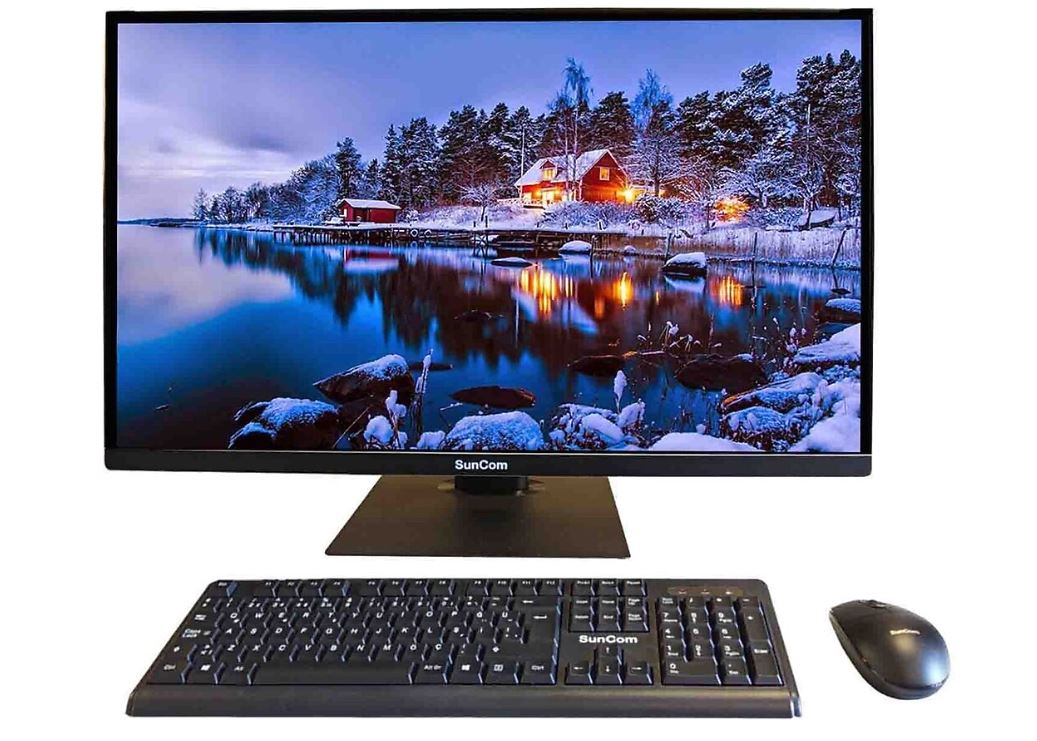SUNCOM Pro Plus SCA-135 i7-13650H 16GB 512GB SSD 27" Siyah DOS AIO PC Pivot Ayak