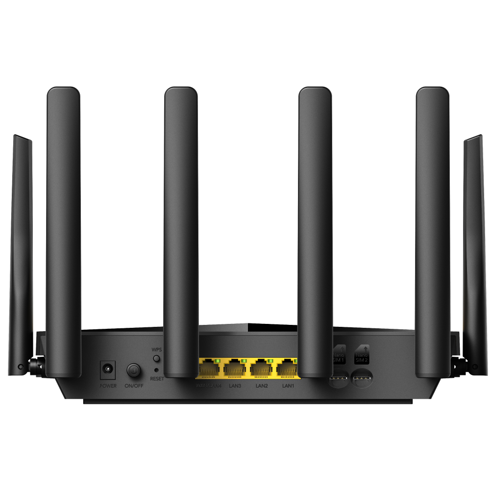CUDY LT700_EU 4 Port 10/100/1000Mbps AC1200 6 Anten Masaüstü 4G Router
