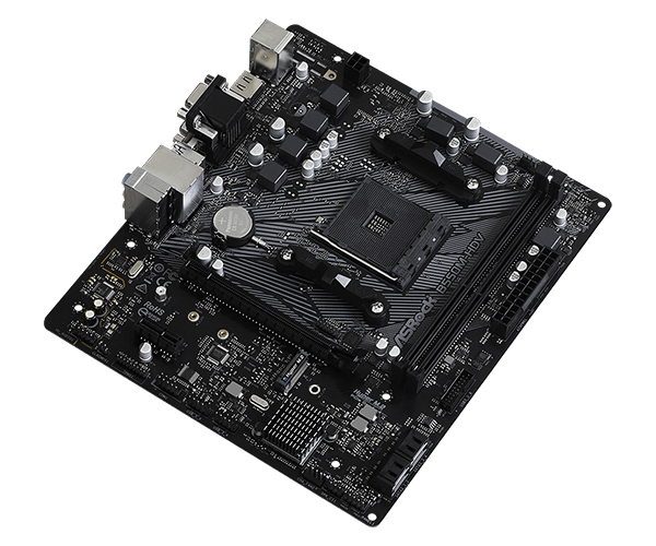 ASROCK B550M-HDV B550 DDR4 Vga GLan mATX HDMI DVI USB3 M2 AM4 AMD Anakart