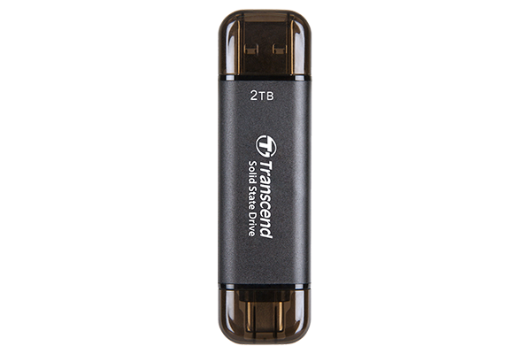 TRANSCEND TS512GESD310C ESD310 Mini 512GB (1050/900MB/s) USB ve TYPE-C Siyah Taşınabilir SSD Harddisk