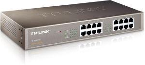TP-LINK TL-SG1016D 16 Port Gbit Rackmount Yönetilemez Çelik Kasa Switch
