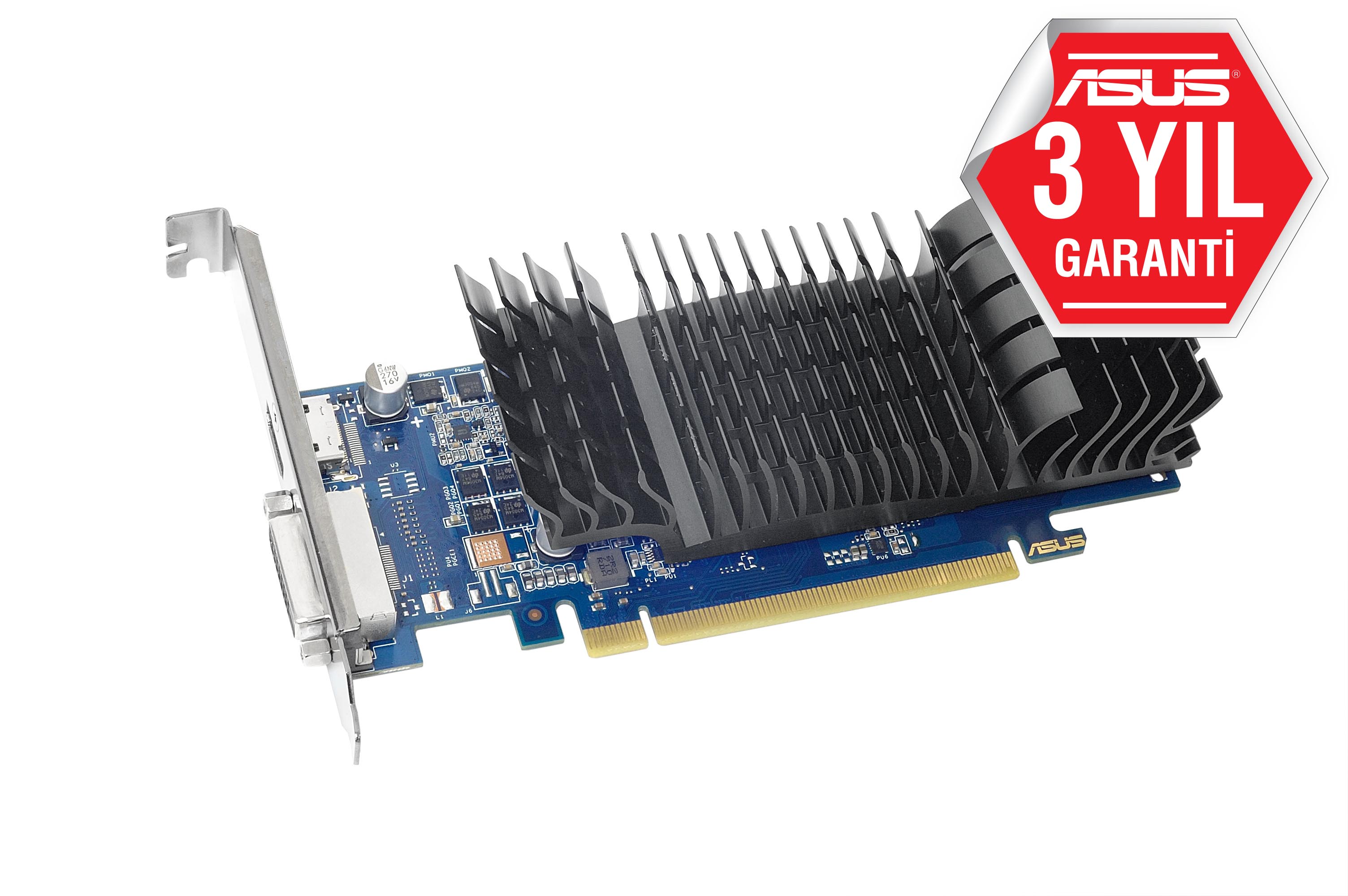 ASUS GT1030-SL-2G-BRK 2GB Geforce GT1030 GDDR5 64bit HDMI DVI 16x Ekran Kartı