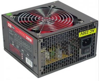 REDROCK P4-500PFC 500W Siyah 12cm Fanlı Power Supply ürün görseli