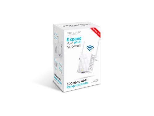 TP-LINK TL-WA855RE 1xMbit port 300 Mbps 2 Anten Priz Tipi Wi-Fi Menzil Genişletici