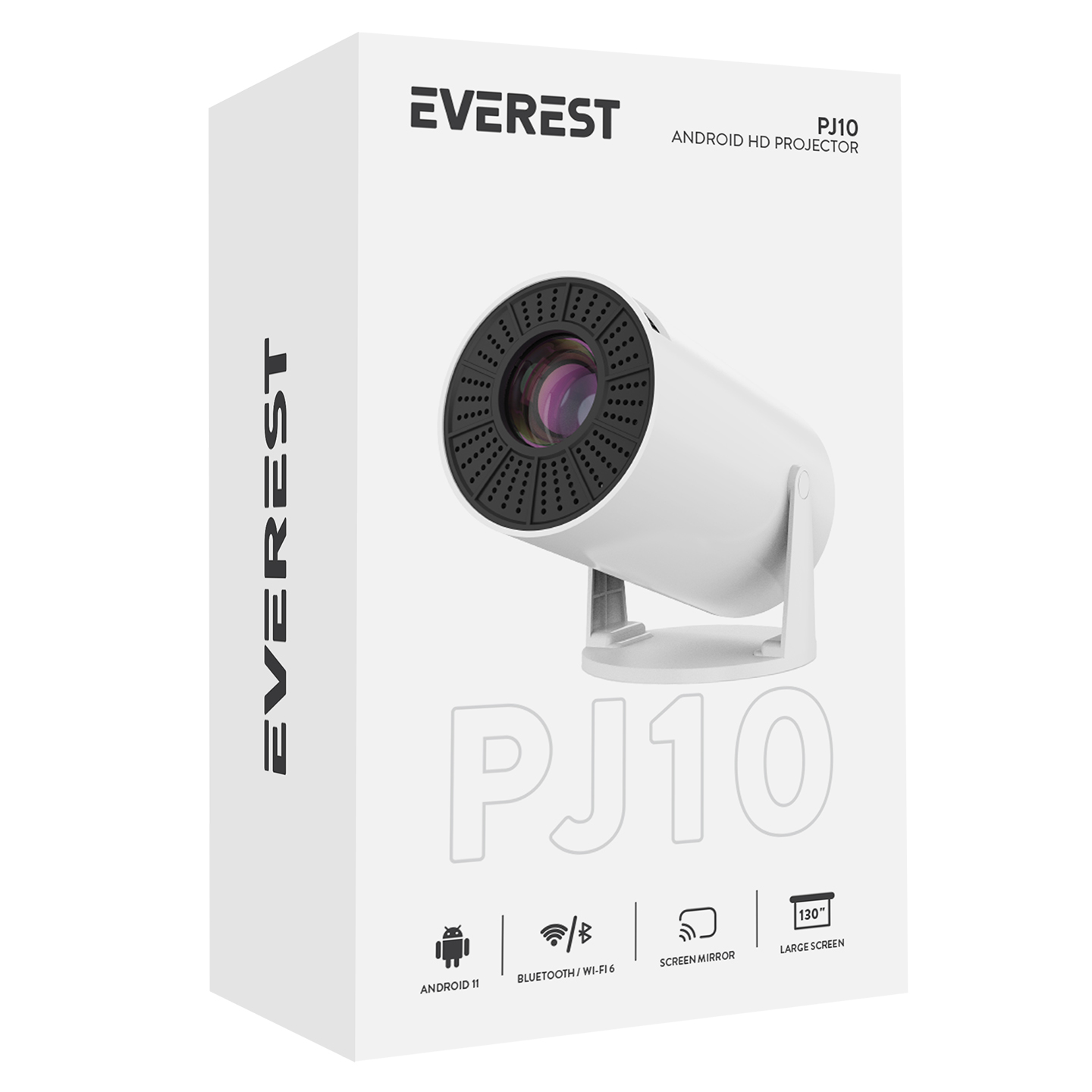 EVEREST PJ10 1280 X 720 120 ANS Android 11 Taşınabilir Projeksiyon