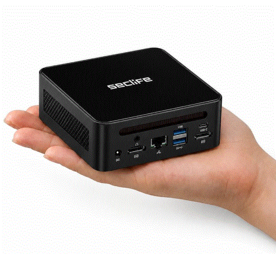 SECLIFE MP-Z045 i5-12450H 8GB 500GB SSD DOS Siyah Mini Bilgisayar
