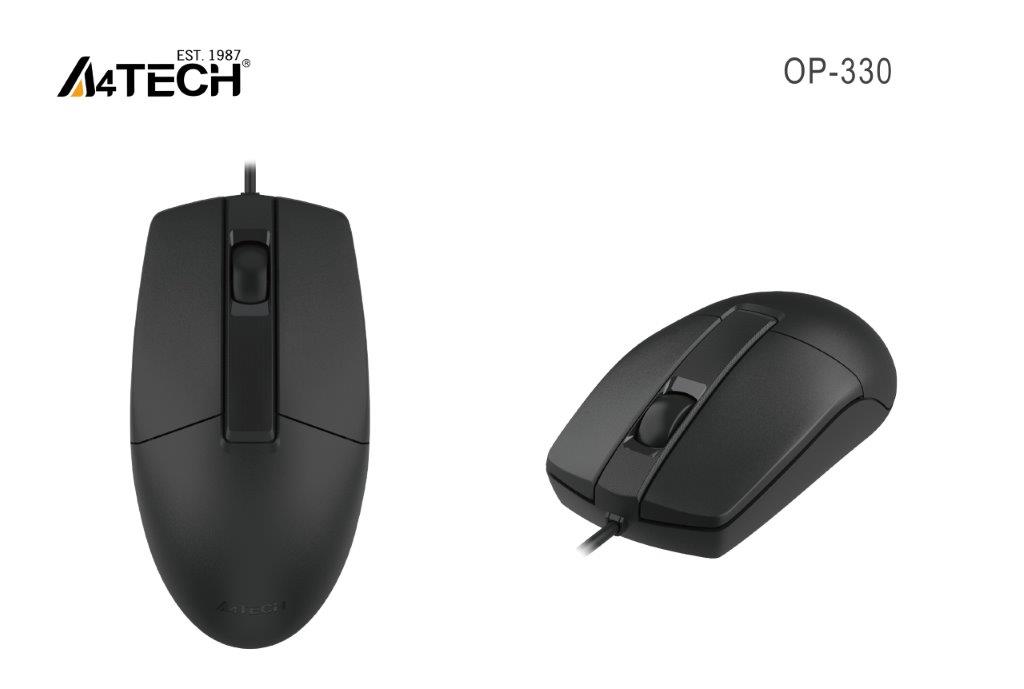 A4 TECH OP-330 USB 1200dpi siyah Mouse