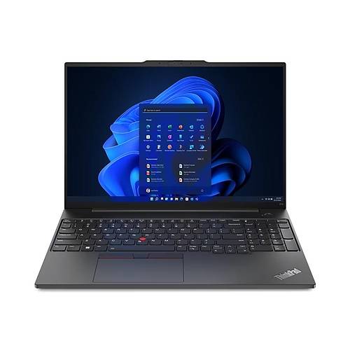 LENOVO ThinkPad E16 G1 21JN0008TX i5-1335U 16GB 512GB SSD O/B Intel Iris Xe 16" DOS Siyah Notebook