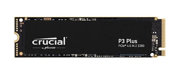 Crucial CT1000P3PSSD8 P3 Plus M.2 1TB (5000/3600MB/s) PCIe + NVMe SSD Disk