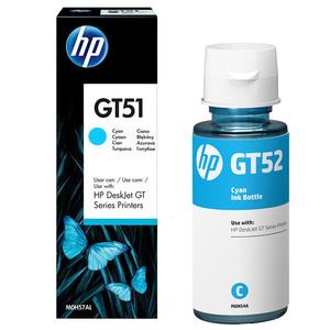 HP (GT52) Mavi Mürekkep