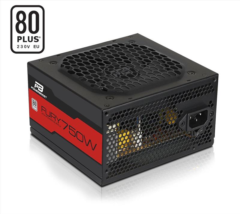 POWER BOOST BST-ATX750WEU FURY 750W 80+ Power Supply