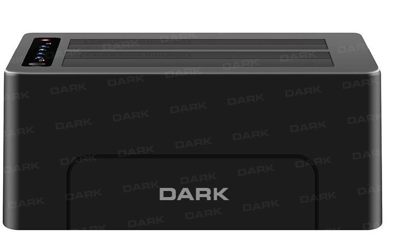 DARK DK-AC-DSD26C 2.5" ve 3.5" USB 3.0 Siyah SATA Offline ile Klon Destekli Docking Station