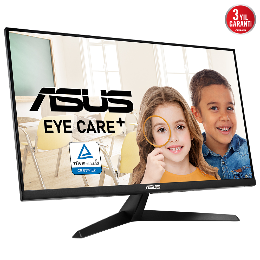 ASUS VY279HGE Gaming 27" LED IPS 1ms 144Hz 1920x1080 FullHD HDMI (Vesa) FreeSync Premium Siyah Monitör