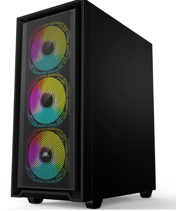 POWER BOOST PB-P802AB 650W 80+ Bronze Siyah Mesh Panel Mid Tower ATX Kasa