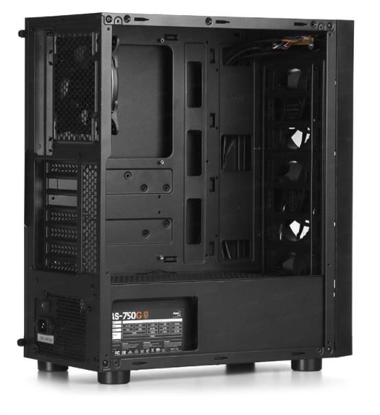 DARK DKCHDIAMONDPRO600 Diamond PRO 600W Siyah Full Akrilik Kasa Mid Tower ATX Kasa