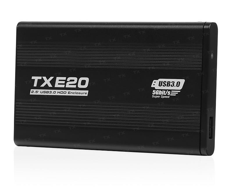 TX TXACE20 2.5" USB 3.0 Siyah Sata Harici HDD Kutusu