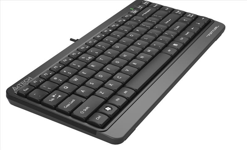A4 TECH FK11 Q USB Multimedya Mini Gri Klavye
