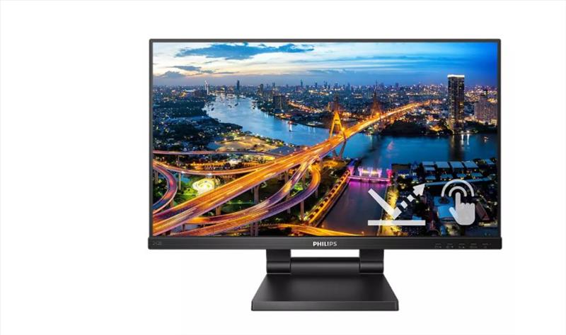 PHILIPS 242B1TC-00 23.8" Dokunmatik 4ms 75Hz 1920x1080 FullHD VGA HDMI DP Multimedya (Vesa) 10 Parmak Siyah Monitör