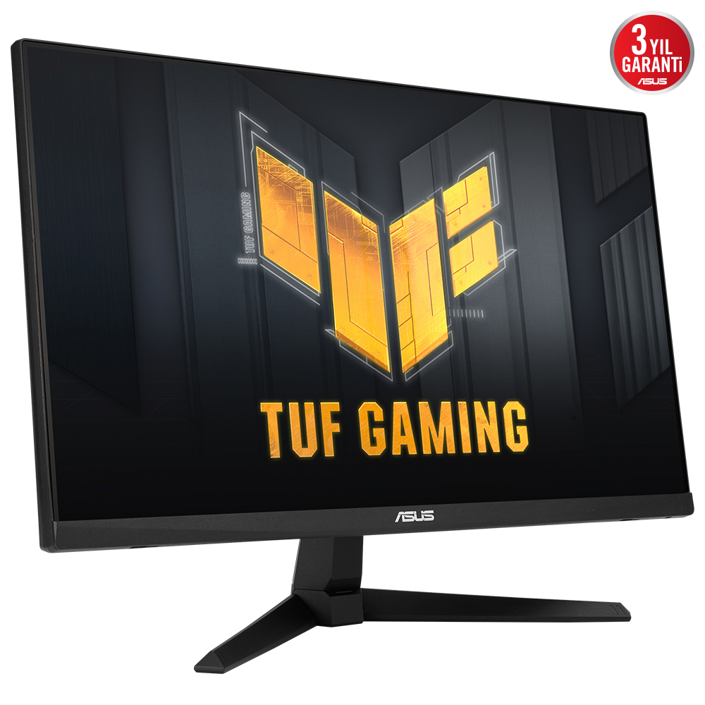 ASUS VG27AQ3A TUF Gaming 27" LED IPS 1ms 180Hz 2560x1440 QHD 2xHDMI DP Multimedya (Vesa) AMD Free. Pre. G-SYNC Siyah Mon