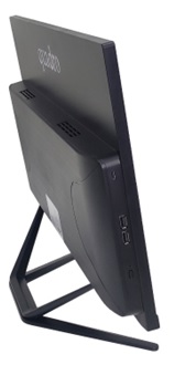 QUADRO STARK H124 126850 i5-11260H 8GB 512GB SSD 23.8" Siyah DOS All in One PC