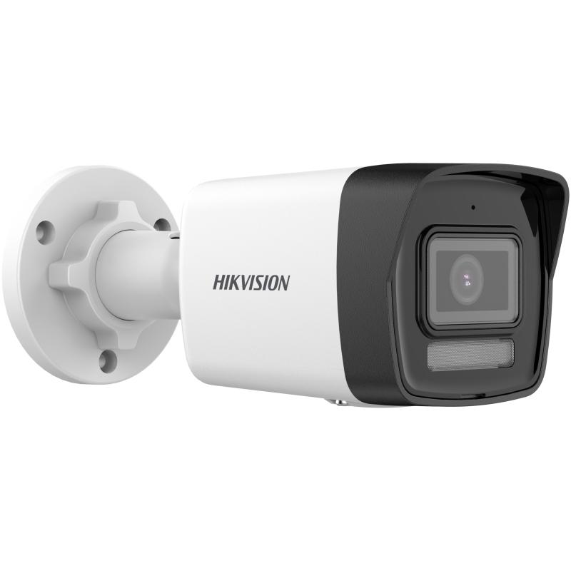 HIKVISION DS-2CD1043G2-LIUF 1/3'' Cmos Sensör 4MP 4mm Smart Hybrid Light POE Sesli Bullet IP Güvenlik Kamera