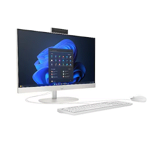 HP ProOne 240 G10 D36TKET Ultra 5 125U 16GB 512GB SSD O/B Intel UHD 23.8" Beyaz DOS All in One PC