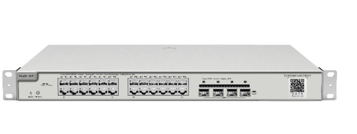 RUIJIE-REYEE RG-NBS3200-24GT4XS-P 24 Port 10/100/1000 Yönetilebilir (L2) 4 ADET 10G SFP Rack mount POE/POE+ 370W Switch
