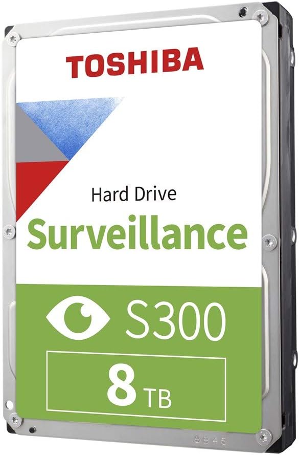 TOSHIBA HDWT380UZSVA S300 3.5" 8TB 7200rpm 256mb SATA 7/24 Harddisk