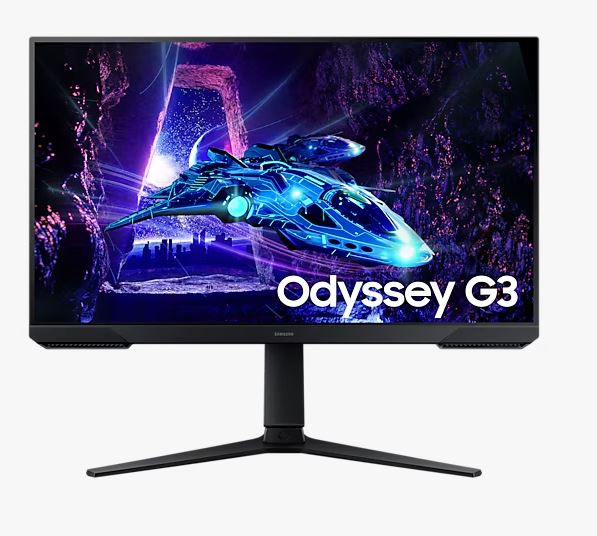 SAMSUNG LS27DG302EUXUF Odyssey G3 27" LED 1ms 180Hz 1920x1080 FullHD HDMI DP (Vesa) HAS Pivot AMD Free Siyah Monitör