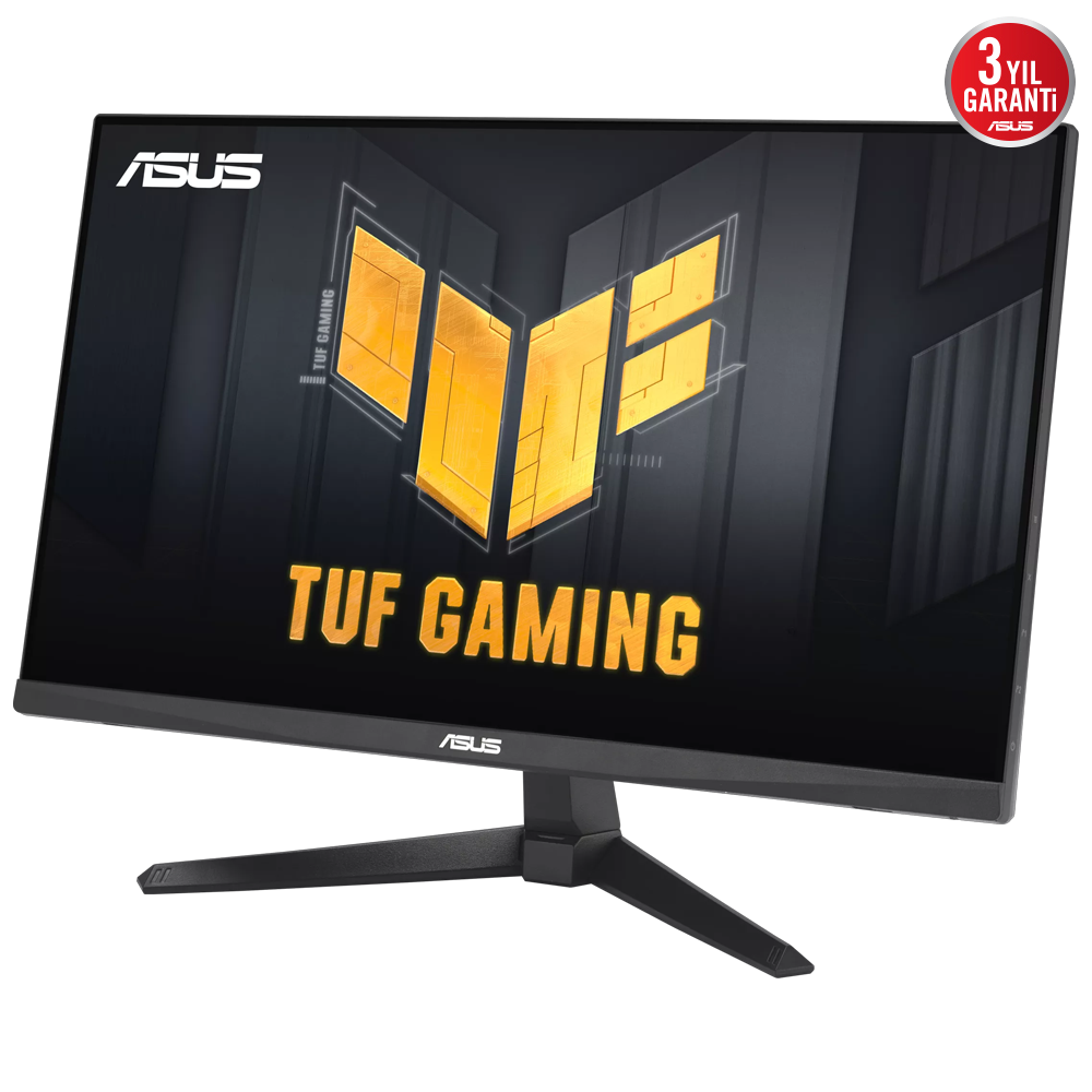 ASUS VG249QE5A TUF GAMING 23.8" LED IPS 1ms 146Hz 1920x1080 FullHD HDMI DP Multimedya (Vesa) ELMB Adap.Sync Siyah Monitö - Resim 2