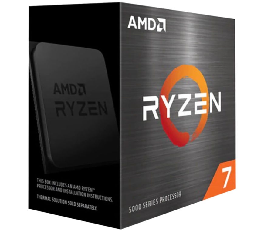 AMD Ryzen 7 5800X (8 Çekirdek) 3.8GHz ~ 4.7GHz 32mb AM4 İşlemci Box (Fansız)