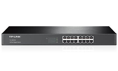 TP-LINK TL-SG1016 16 Port Gbit Rackmount Yönetilemez Çelik Kasa Switch