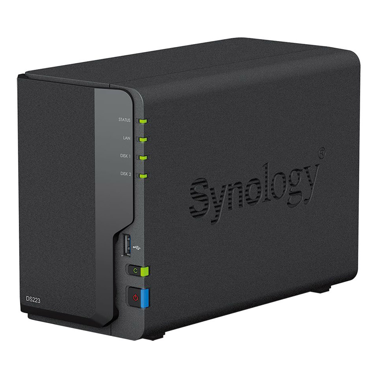 SYNOLOGY DS223 2 X 3,5 SATA Destegi RAID(1-0-5-6-10) NAS Server