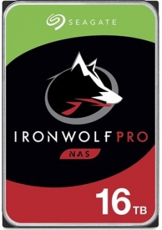 SEAGATE ST16000NT001 IRONWOLF PRO 3.5" 16TB 7200rpm 256mb Sata 7/24 NAS Harddisk