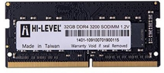 HI-LEVEL HLV-SOPC25600D4/32G 32GB DDR4 3200Mhz Notebook Bellek