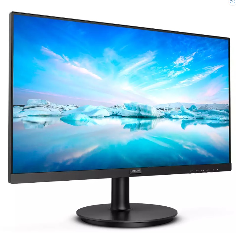 PHILIPS 272V8LA VLine 27" LED 4ms 75Hz 1920x1080 FullHD VGA HDMI DP Multimedya (VESA) Siyah Monitör