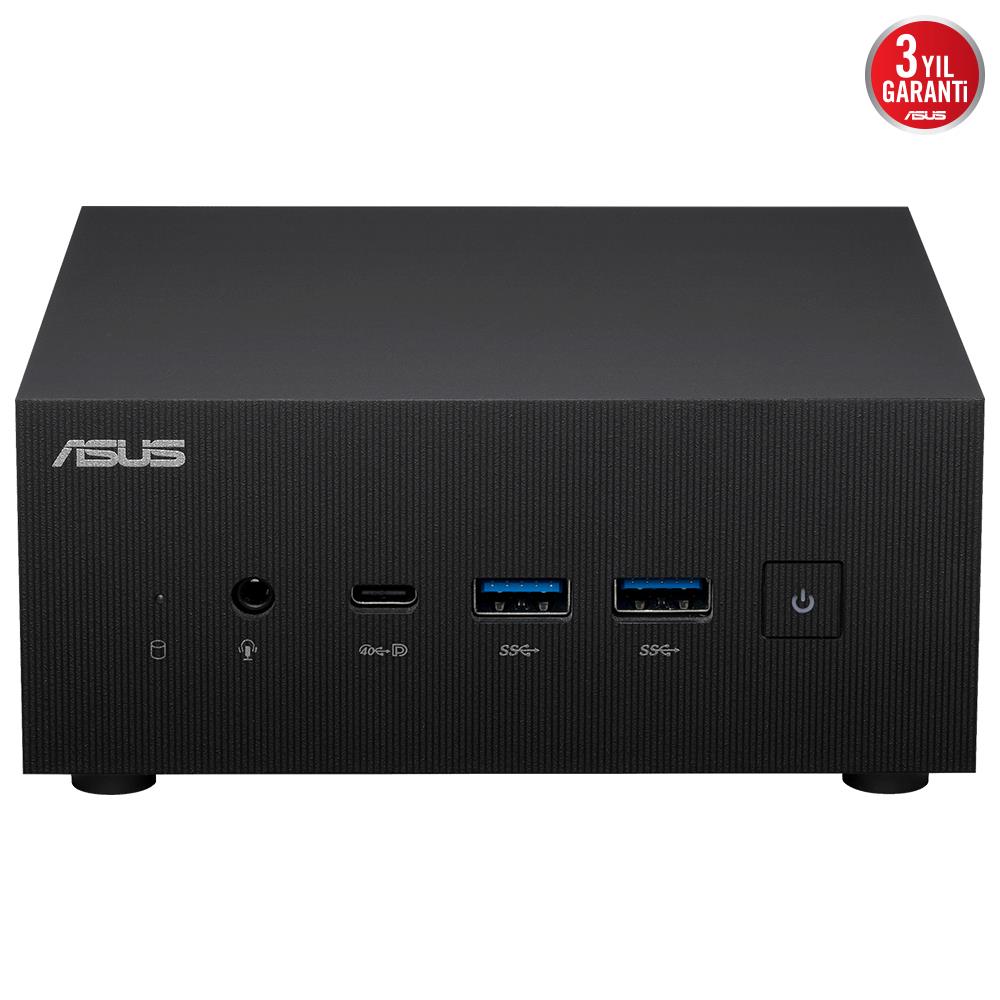 ASUS PN53 BBR575HD Ryzen 5 7535HS (bellek yok) (hdd yok) DOS Siyah Mini Bilgisayar