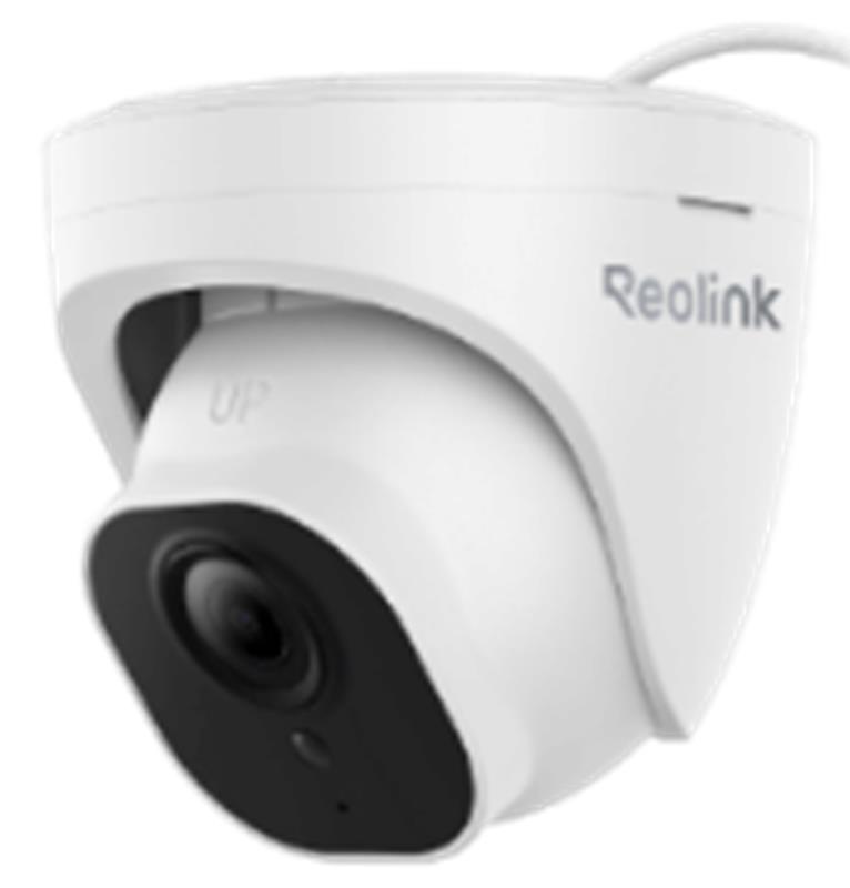 ReoLink P334 1/2.5" CMOS 8MP 2.8mm 7/24 Color POE Çift Yönlü Ses Color Dome IP Güvenlik Kamera