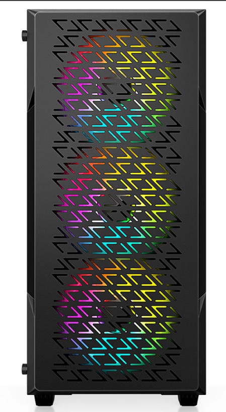POWER BOOST PB-P801AB 650W 80+ Bronze Siyah Mesh Panel Mid Tower ATX Kasa