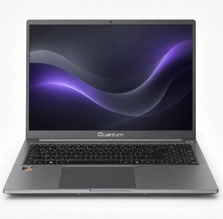 Quantum Ultra GL1601 Ryzen 9 6900HX 32GB 1TB SSD O/B Radeon 680M 15.6" DOS Gri Notebook