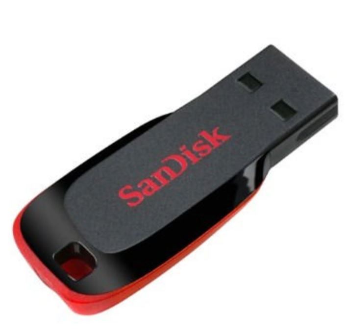 SANDISK SDCZ50-128G-B35 Cruzer Blade 128GB USB 2.0 Siyah-Kırmızı USB Bellek