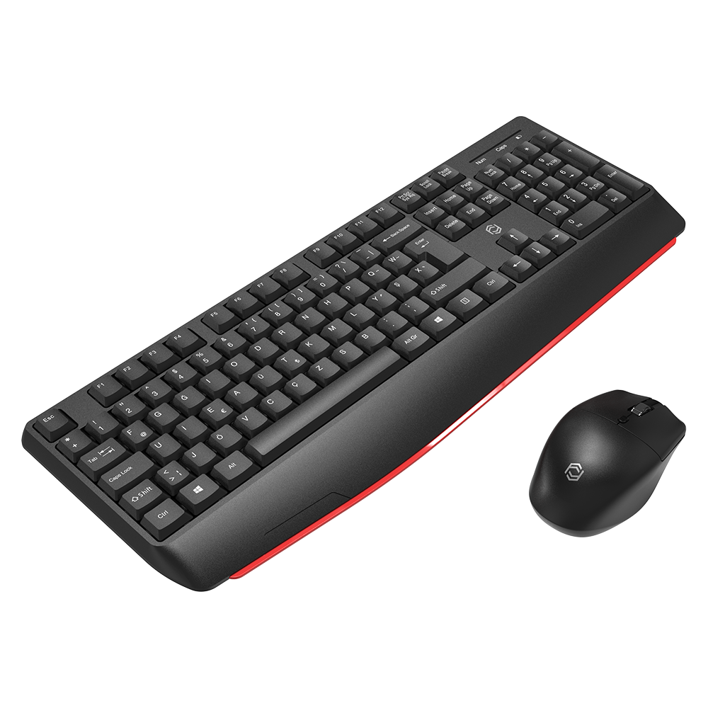 FRISBY FK-4895WF F Türkçe Kablosuz Multimedya Siyah Klavye+ Mouse
