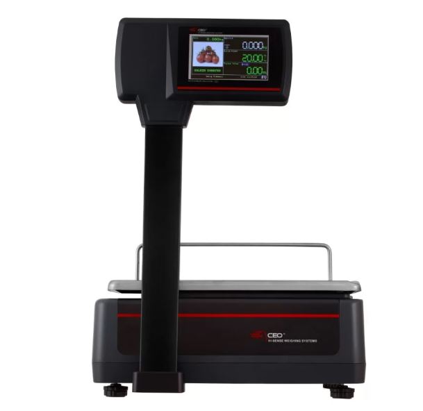 CEOPOS CDS-30A+ 30 KG Ethernet Boyunlu Barkodlu 3,5 " Göstergeli Terazi