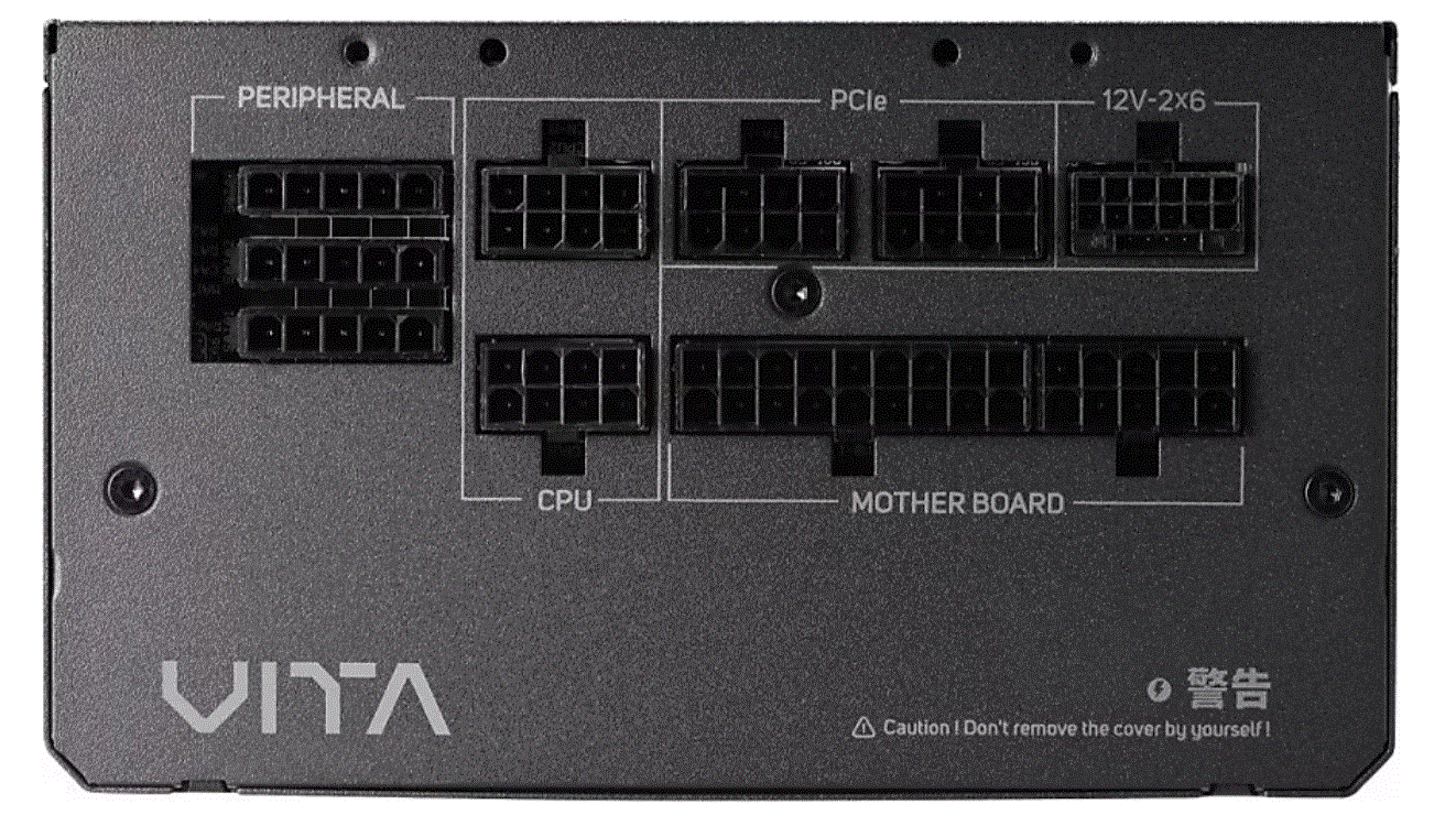 FSP VITA-850GM 850W 80+ Gold Siyah 12cm Fanlı (Tak Çıkar Kablolu) Power Supply