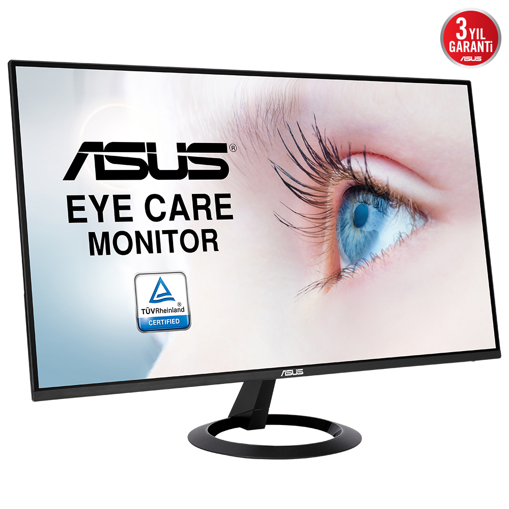 ASUS VZ24EHE 23.8" LED IPS 1ms 75Hz 1920x1080 FullHD VGA HDMI (VESA) Siyah Monitör