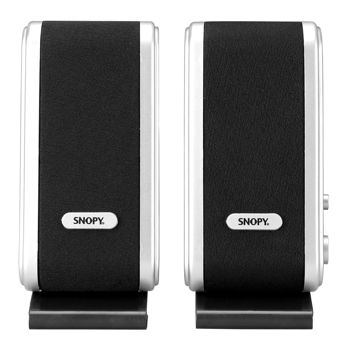SNOPY SN-820 2.0 Siyah-Gümüş Lcd İnce Tasarım USB Hoparlör