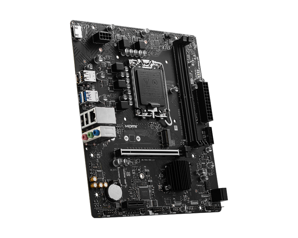 MSI PRO H610M-S H610 DDR4 (Vga Yok) GLan mATX HDMI M2 USB3.2 1700p Anakart