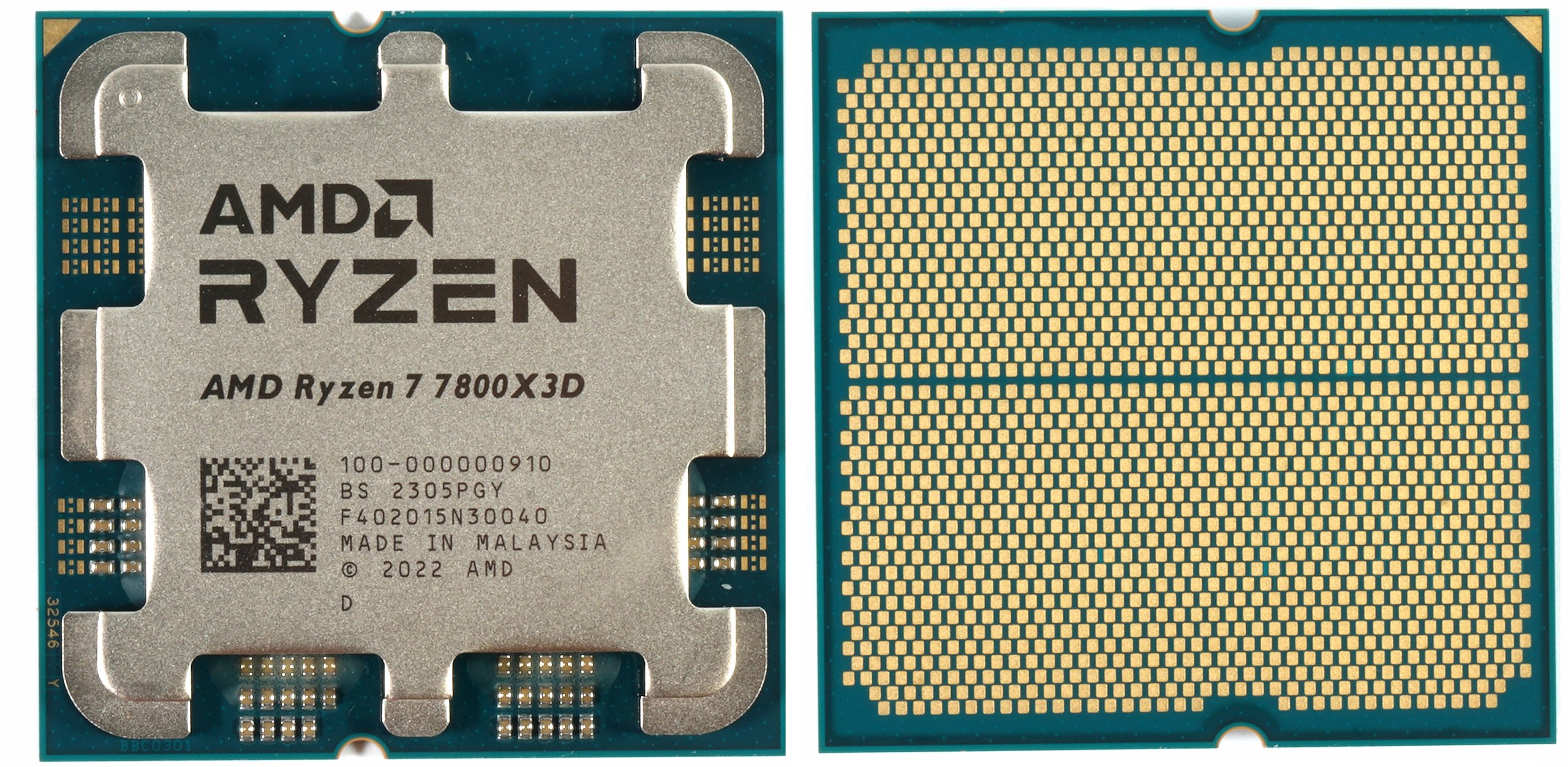 AMD Ryzen 7 7800X3D (8 Çekirdek) 4.2GHz ~ 5.0GHz 104mb AM5 İşlemci Tray (Fansız)