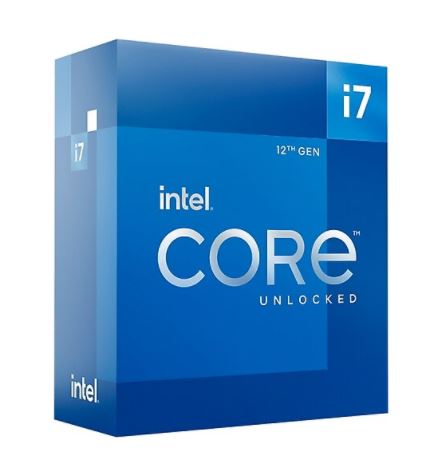 INTEL (12.Nesil) Alder Lake i7-12700 2.10GHz ~ 4.90GHz 25MB 1700P İşlemci Box (Fanlı)